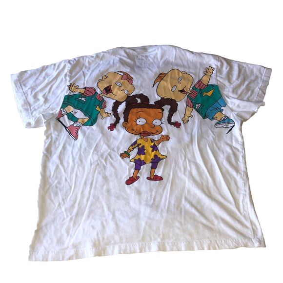 Nickelodeon Rugrats 2 Sided Graphic T Shirt Size Small/Medium - Picture 4 of 11